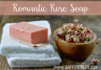 Romantic Rose Soap | @SaffireBlueInc