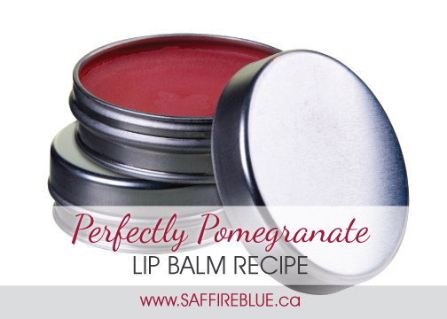 Perfectly Pomegranate Lip Balm Recipe