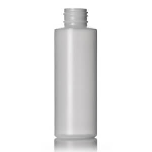 Natural HDPE Cylinder Bottle